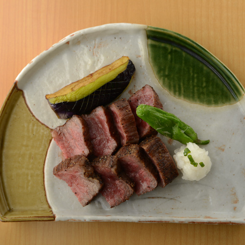 牛ヒレ肉のステーキ(日本料理綾AYA)