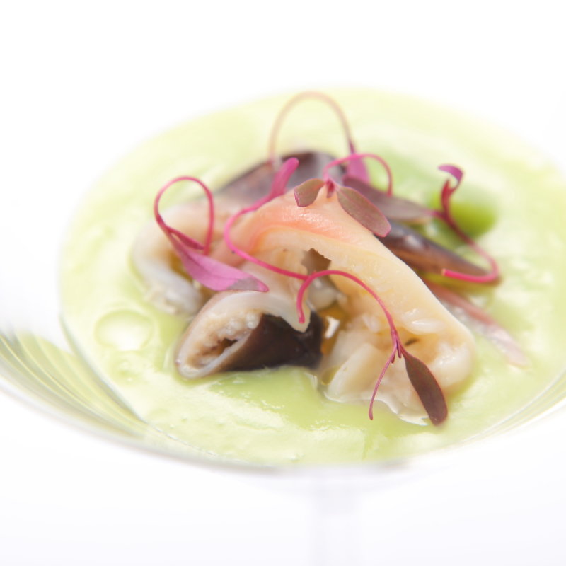 イカのグリル(Au Temps Briller)