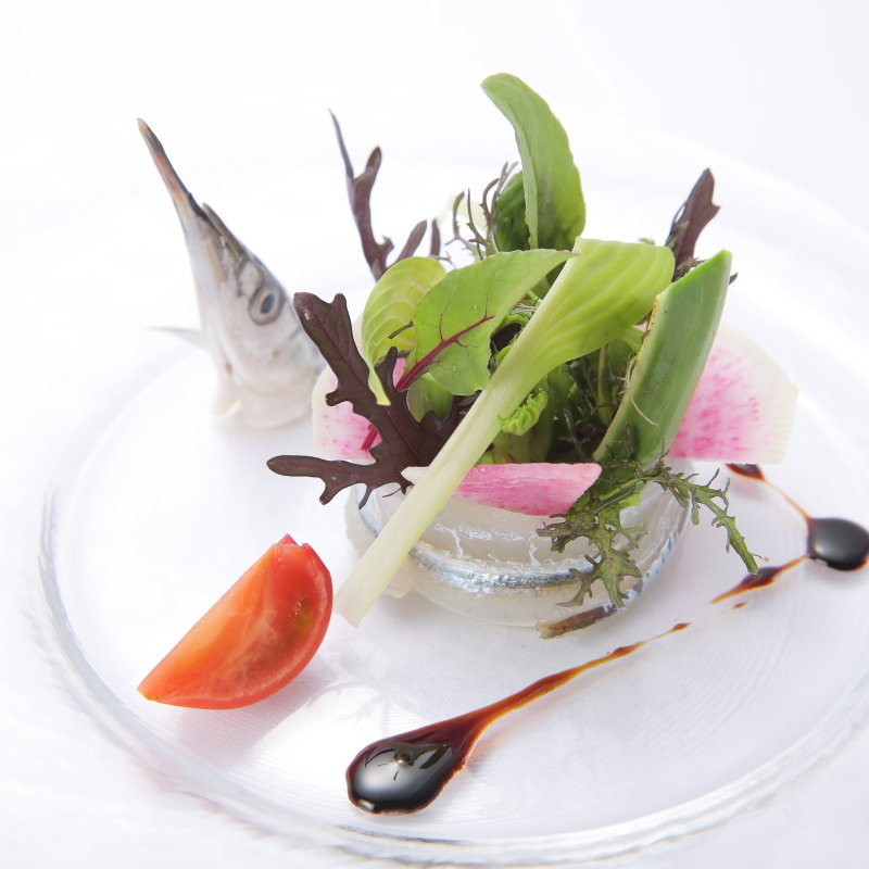 鮮魚の盛り合わせ(Au Temps Briller)