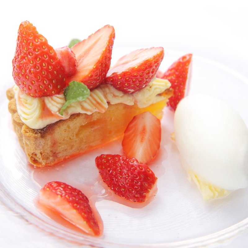 苺パイ(Au Temps Briller)