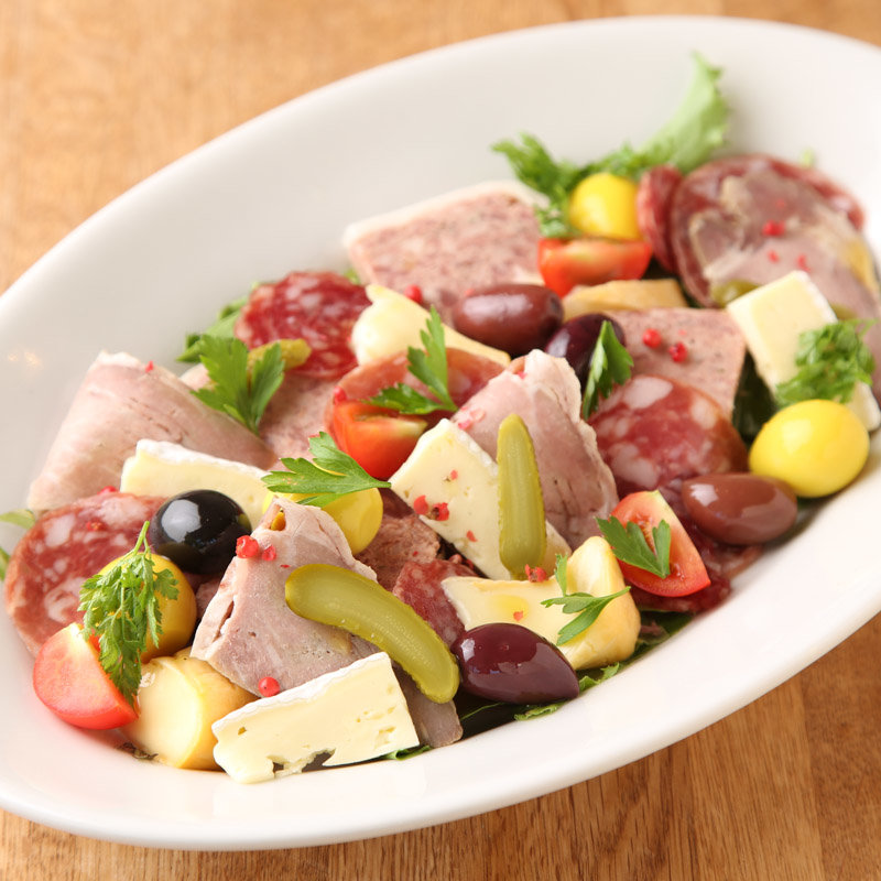 パテとチーズの野菜仕立て(ぺりかん )