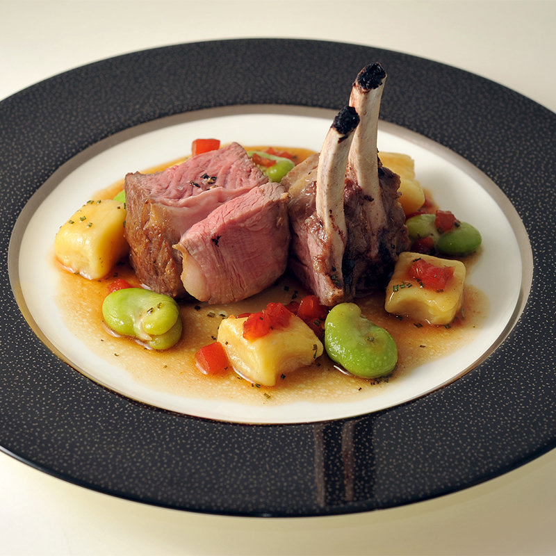 シカ肉のグリル(モノリス)