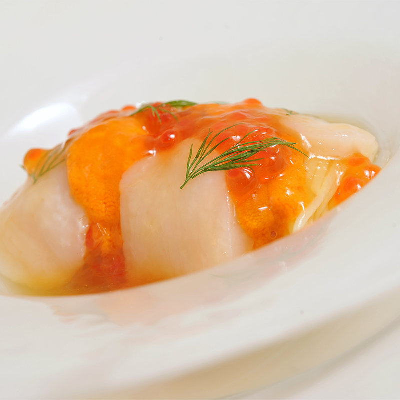 雲丹と大根のあんかけ(モノリス)