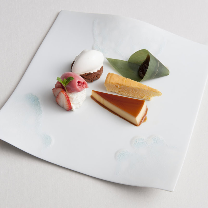 本日のデザート(神戸牛炉釜炭焼ステーキ IDEA銀座（IDEA GINZA）)