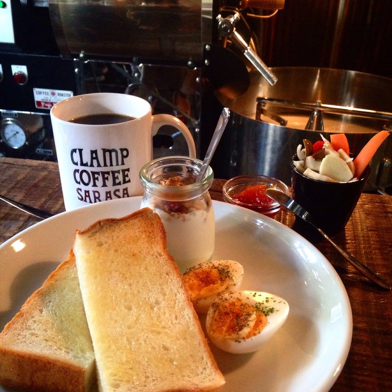 クランプモーニング(CLAMP COFFEE SARASA （クランプコーヒーサラサ）)