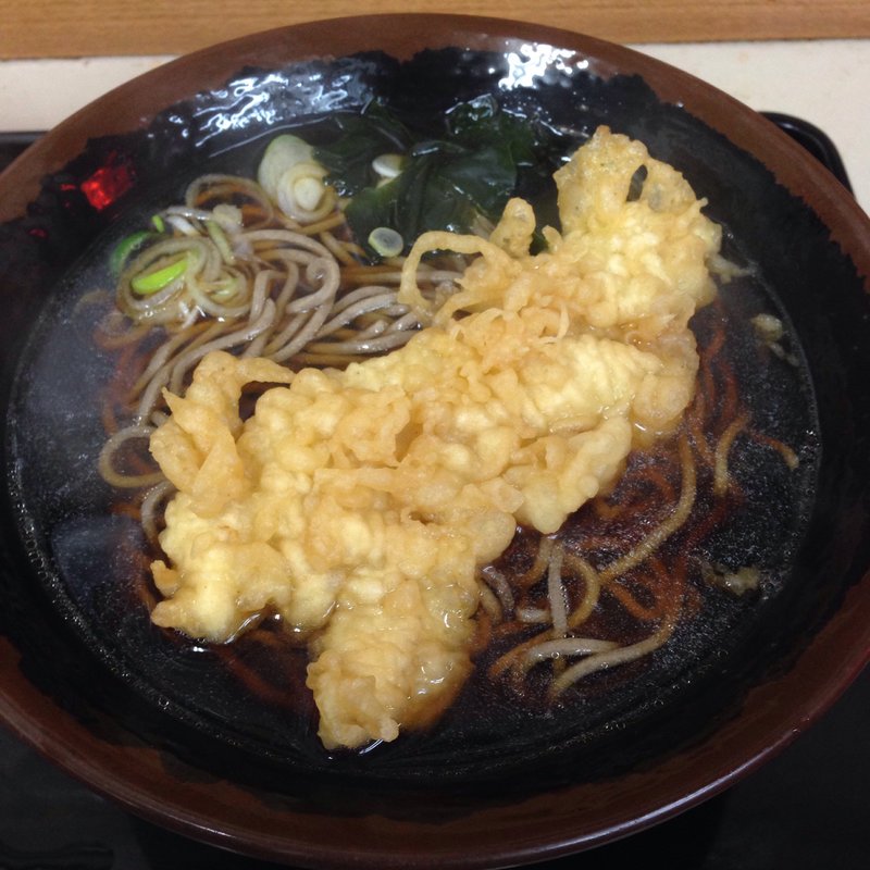 とり天そば(君塚 池袋店 )