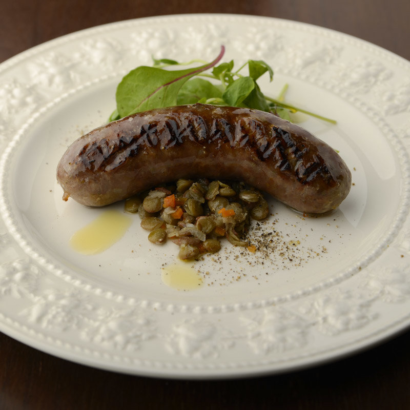 ソーセージのグリル(レ・ココット)