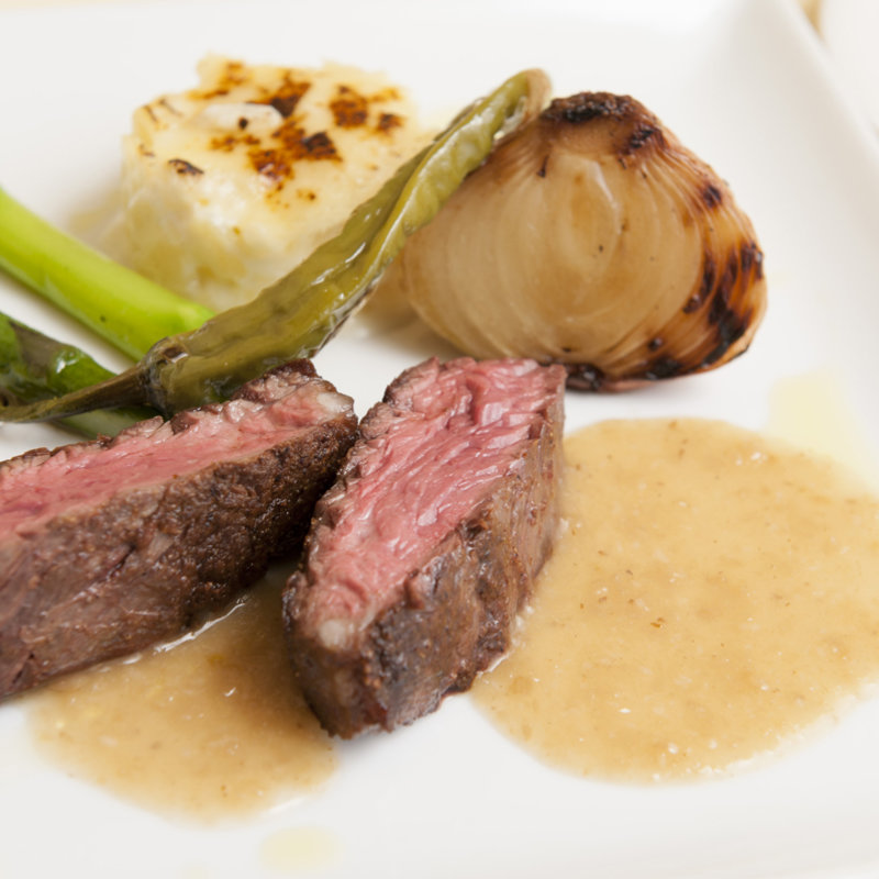 牛肉のグリル(フランス料理 マフィーユサラサ)