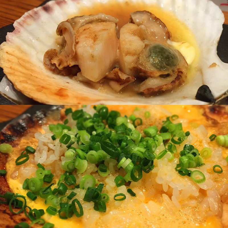 帆立のバター焼き(フレンチ焼鳥とワイン Shaji)