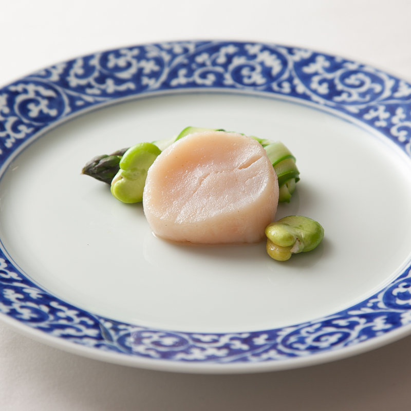 ホタテのポワレ(海鮮名菜　香宮 （シャングウ）)