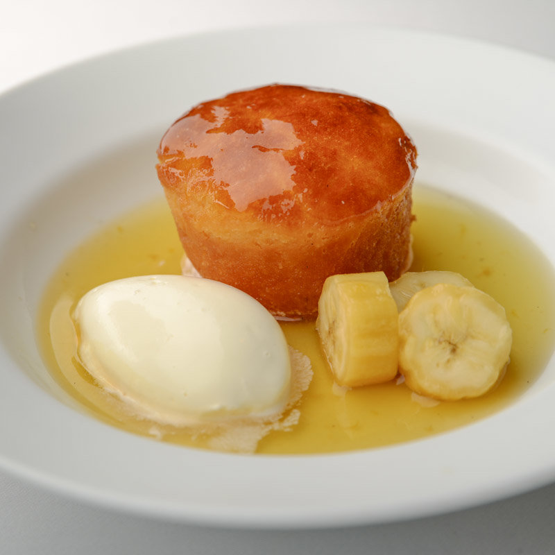 トマトゼリー　アイス添え(ビストロ タカ)