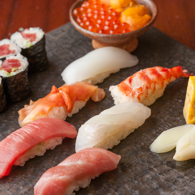 おまかせ盛り合わせ(銀座 鮨 吉扇)