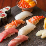 おまかせ盛り合わせ(銀座 鮨 吉扇)
