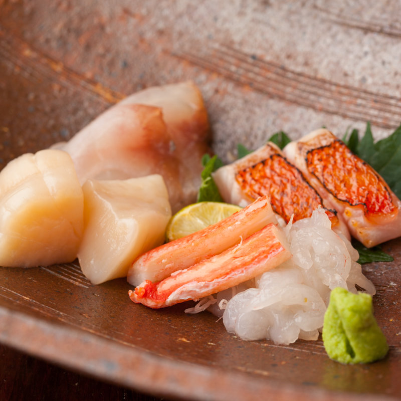 鮮魚の盛り合わせ(銀座 鮨 吉扇)