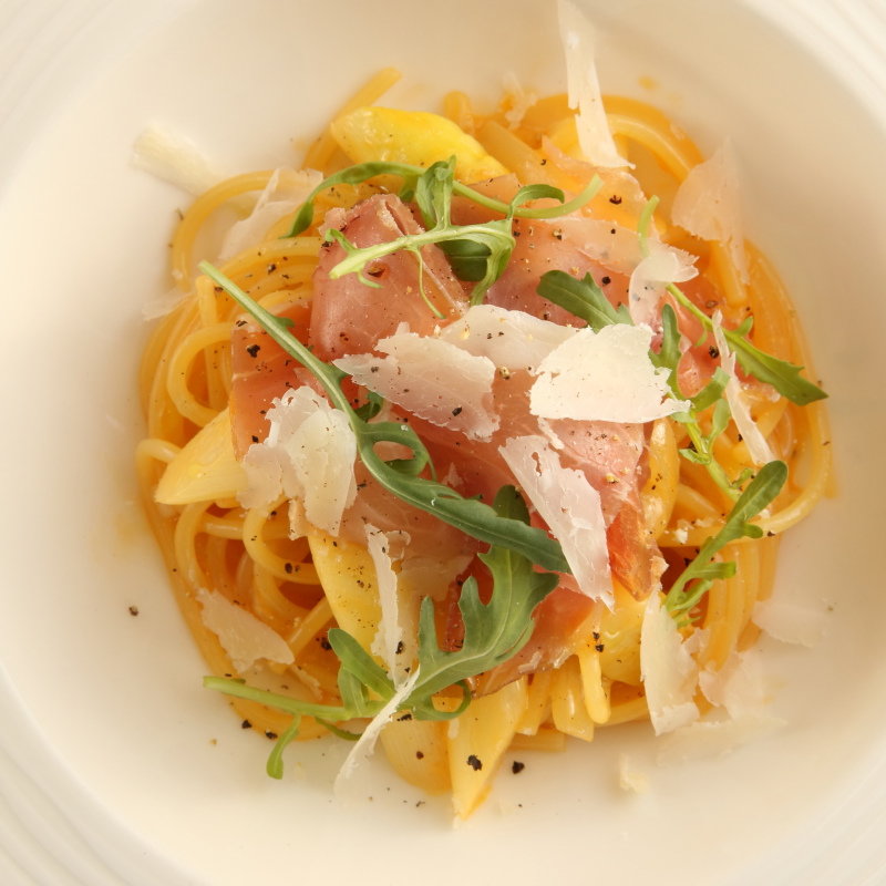 生ハムとゴルゴンゾーラのパスタ(トラットリア ケイヤ （Trattoria KEIYA）)