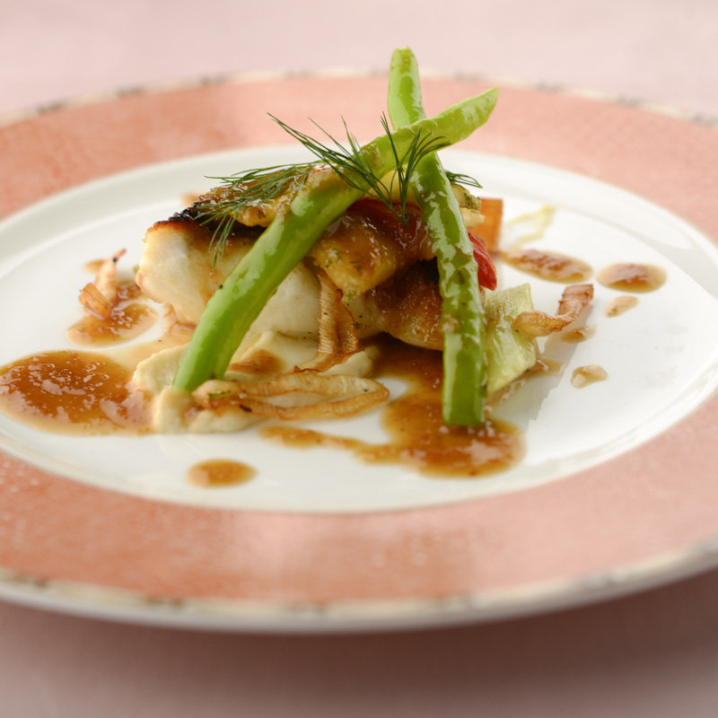 白身のポワレ(オテル ドゥ キタオカ)