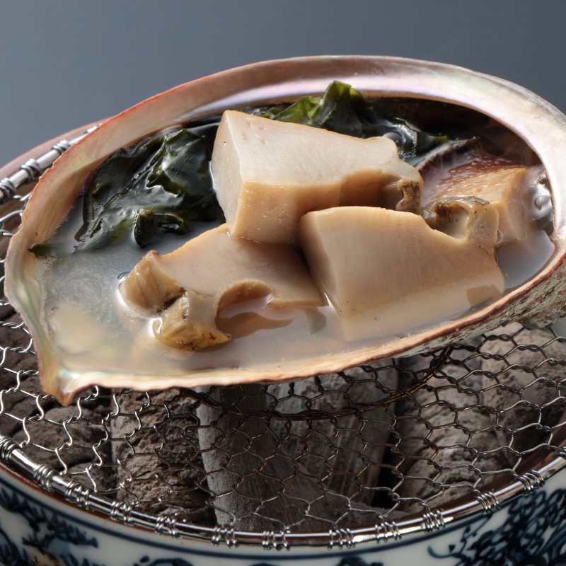 アワビのソテー(か茂免)