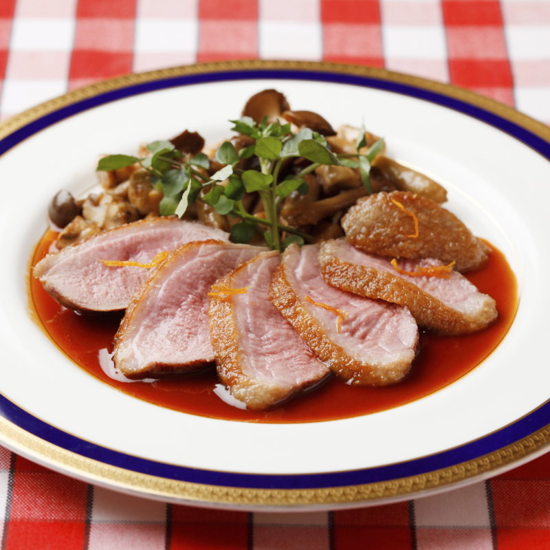 鴨肉のロティ(レストラン レ・シュー （Les choux）)