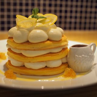 はちみつレモンパンケーキ(BROTHERS　CAFE梅田店)