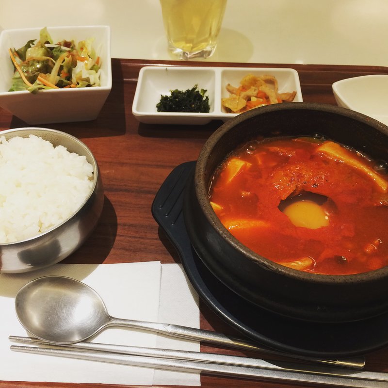 スンドゥブ(韓の旬 菜彩 五反田店)