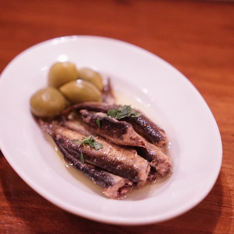 スモーク鰯のマリネ(baru enrike)