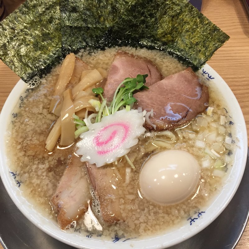 特製アブラ煮干そば(流。 （ル）)