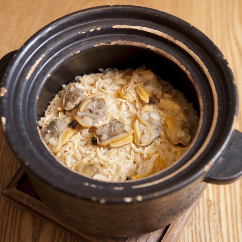 あさりの土鍋(焼酎場近どう)