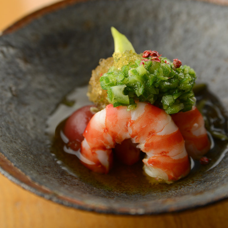 海老のグリル　ジュレ(暗闇坂 宮下 麻布十番 （くらやみざか・みやした）)