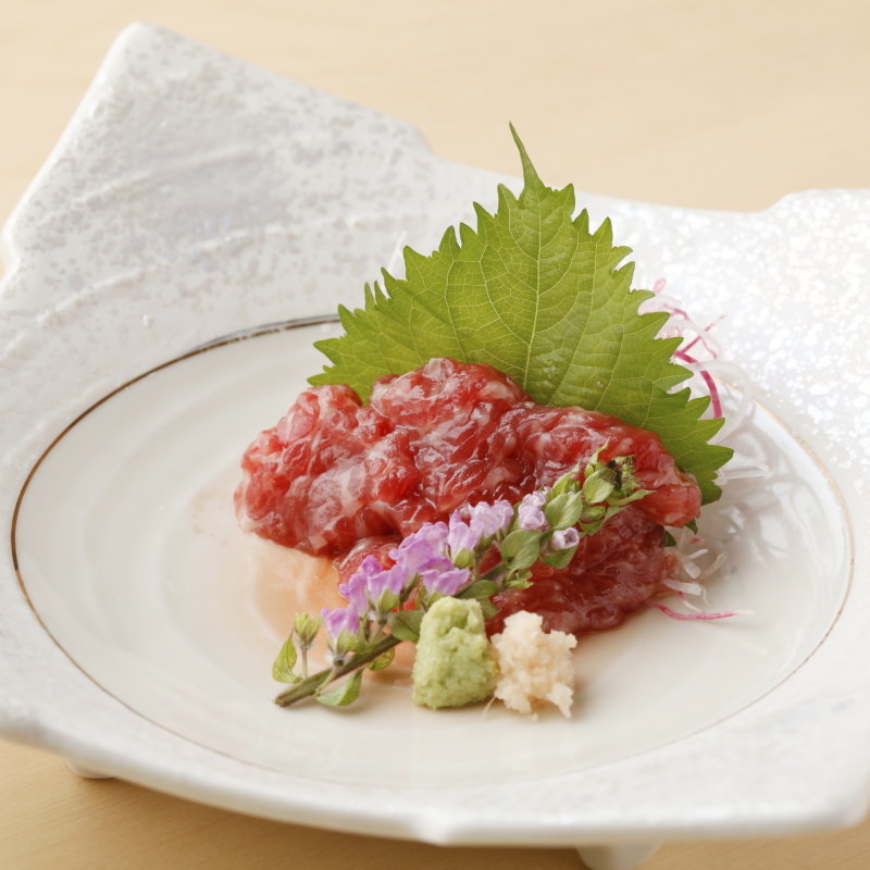 マグロのたたき(銀座 鮨正)