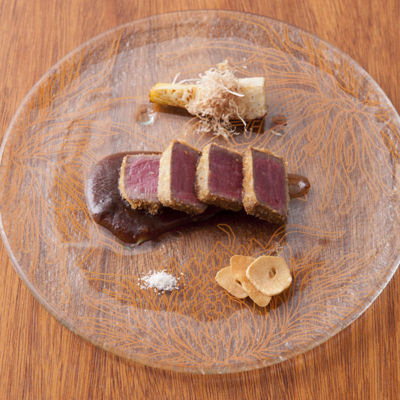 牛カツ(麻布淺井)