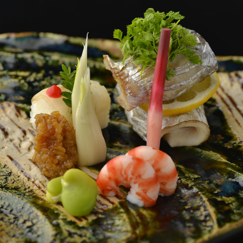 海老　サバ　味噌和え(割烹 樹 （カッポウ イツキ）)