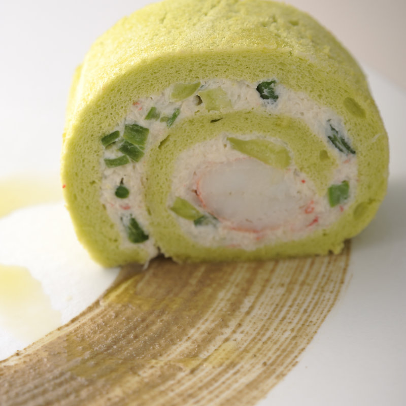 抹茶のロールケーキ(イル ギオットーネ ディ ピュー)