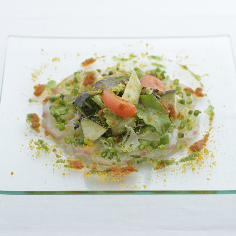 真鯛のカルパッチョ(サポーレエッレ)