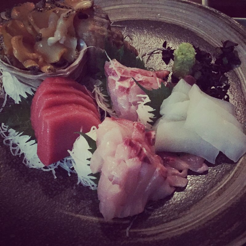 お刺身盛り合わせ(恵比寿 言の葉 鉄板焼き（エビスコトノハ）)