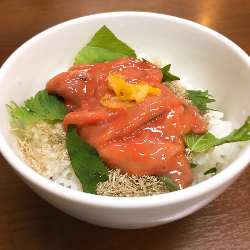 塩辛ごはん(千茶屋)