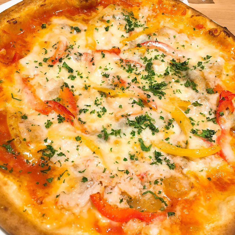 シーフードピザ(草加ピザ処Mozza)