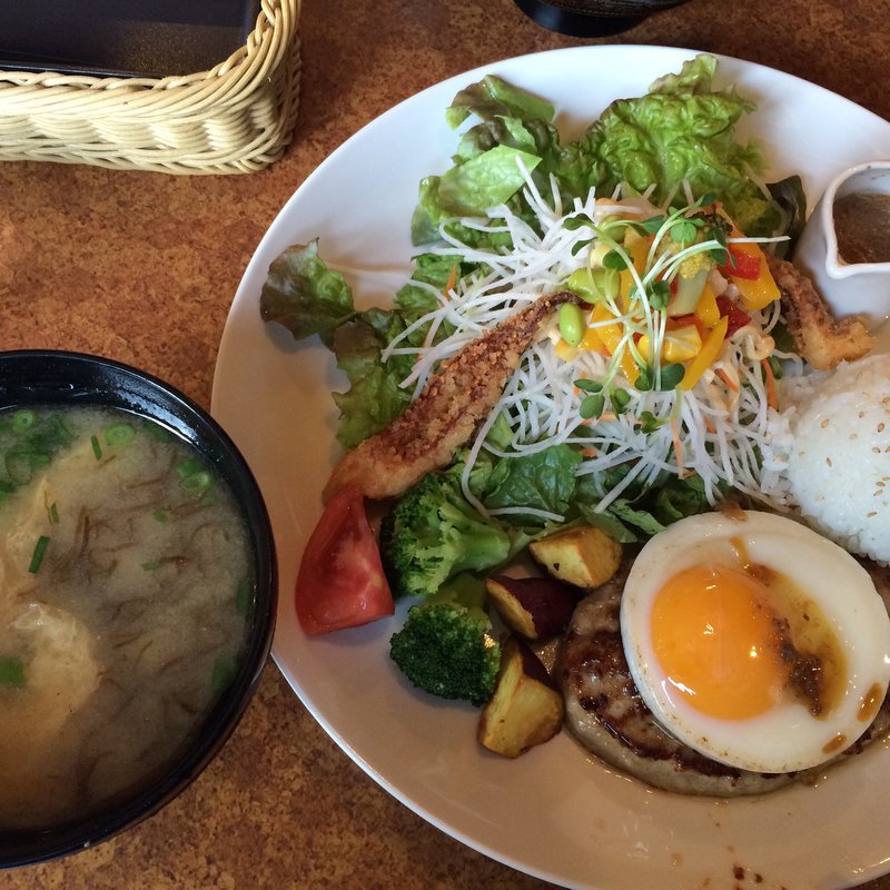 ハンバーグランチ(びっくりドンキー 泉北店)