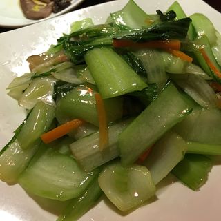椎茸と季節野菜の炒め(香港楼 )