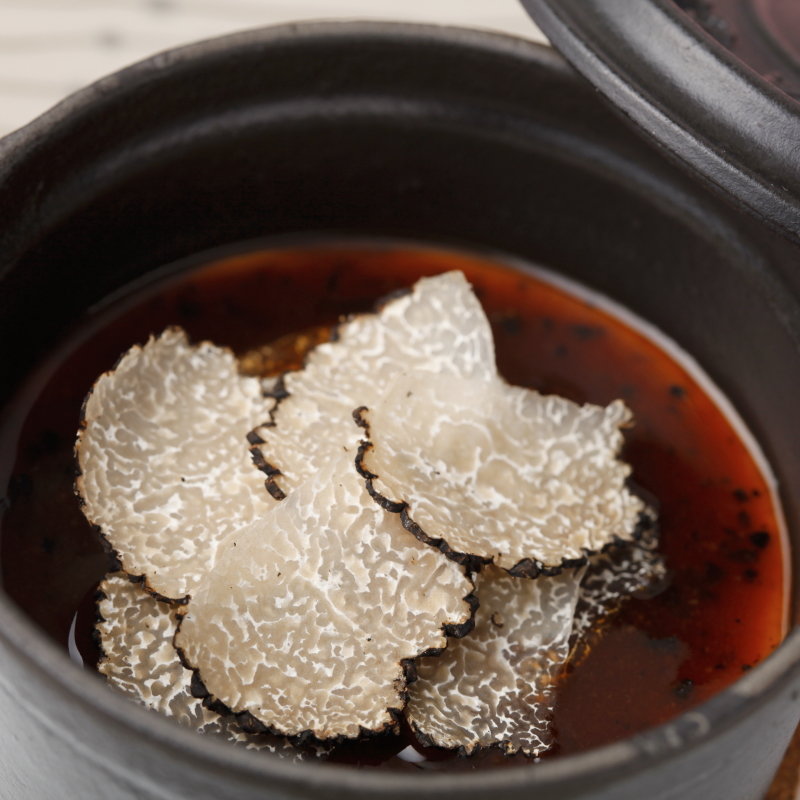 トリュフプリン(レストラン ドンピエール)