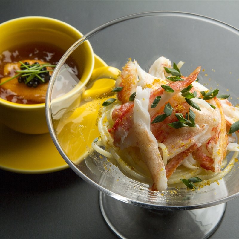 カニ身　ウニジュレ(gina （ジーナ【旧店名】リミテッド）)