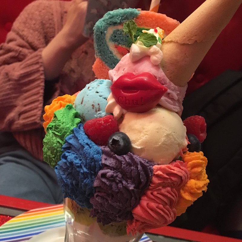 パフェ(KAWAII MONSTER CAFE HARAJUKU （カワイイ モンスター カフェ ハラジュク）)