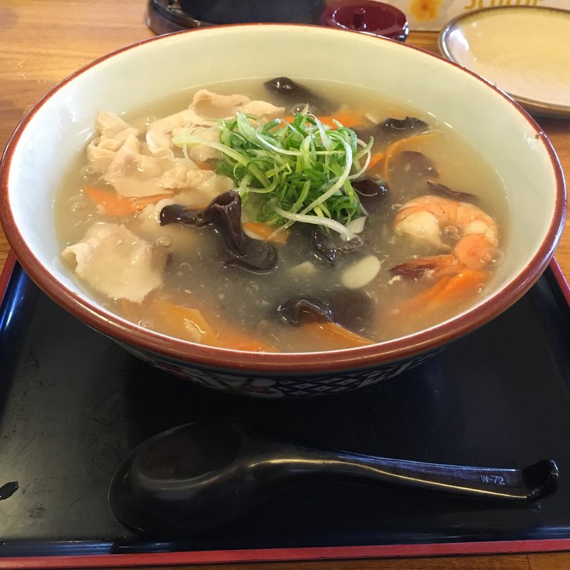 スタミナうどん(讃岐屋紙屋町店)