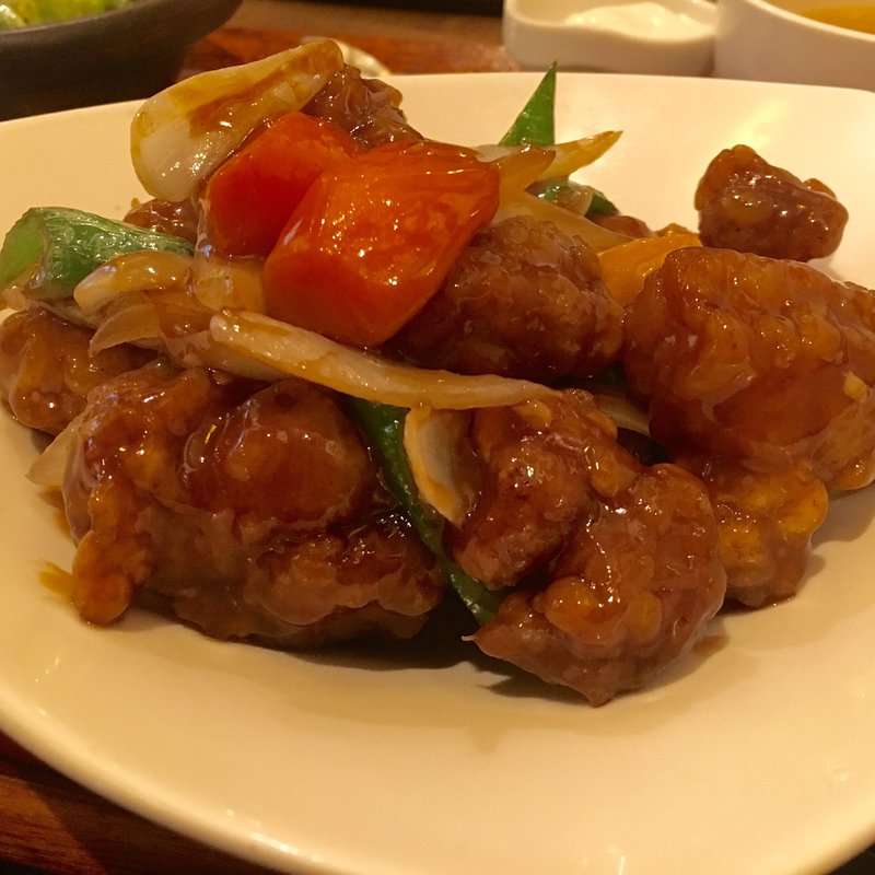 黒酢酢豚(Xiangni Cafe 奥原宿)