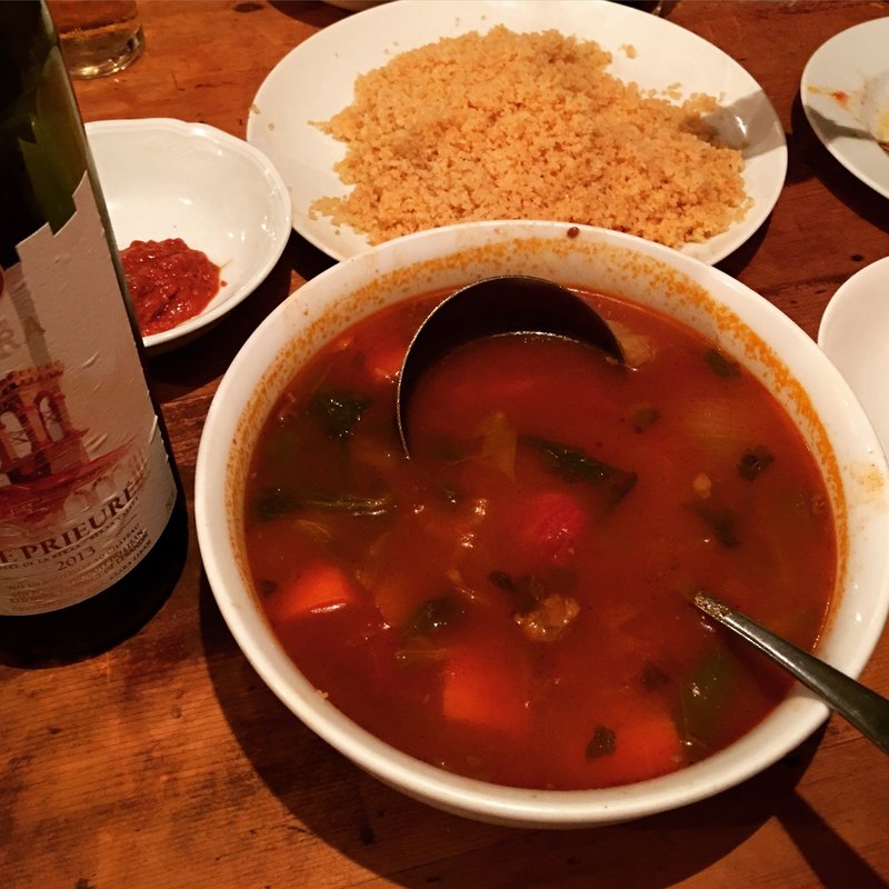 4クスクスのトマトソース(Bistro ひつじや （ビストロ ヒツジヤ）)