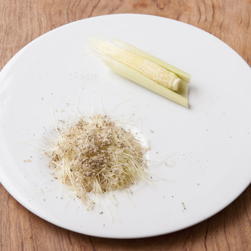 リゾット　ホワイトトウモロコシ(ラパルタメント ディ ナオキ （L'appartamento di NAOKI）)