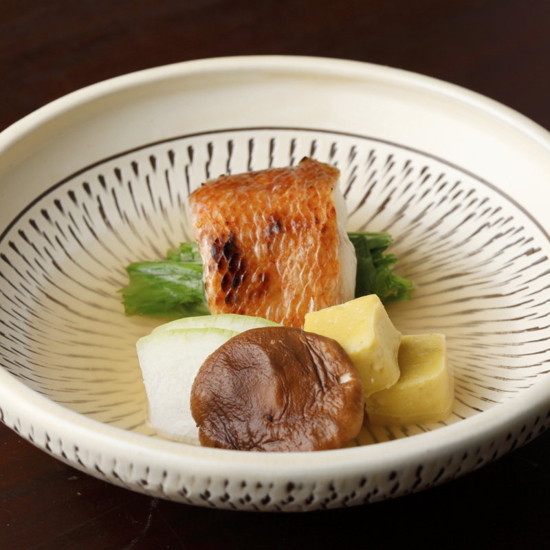 真鯛のポワレ(とし緒)