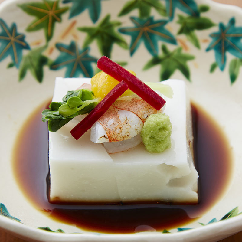 海老真薯(北新地　湯木 新店 （キタシンチユキ）)