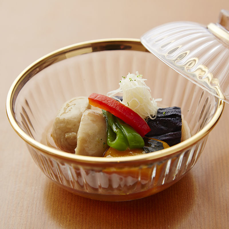 野菜の煮付け(北新地　湯木 新店 （キタシンチユキ）)