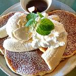 フレッシュバナナクリームパンケーキ(カフェ デイ （cafe day）)