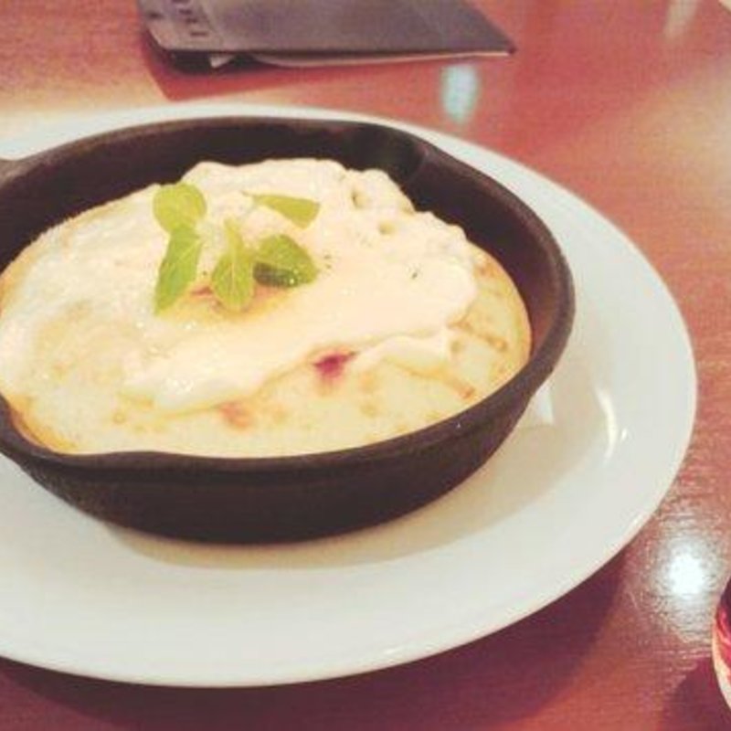 クリームブリュレ窯出しフレンチパンケーキ(Butter ららぽーと豊洲店)